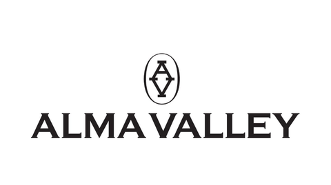 Логотип винодельни Alma Valley