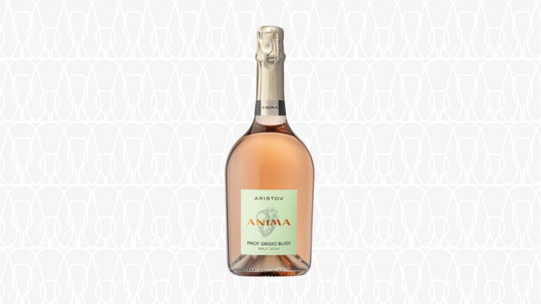 Вино игристое розовое брют, ЗГУ Кубань, Кубань Вино, Aristov, Anima, Pinot Grigio Blush, 2024 Вино игристое розовое брют, ЗГУ Кубань, Кубань Вино, Aristov, Anima, Pinot Grigio Blush, 2024