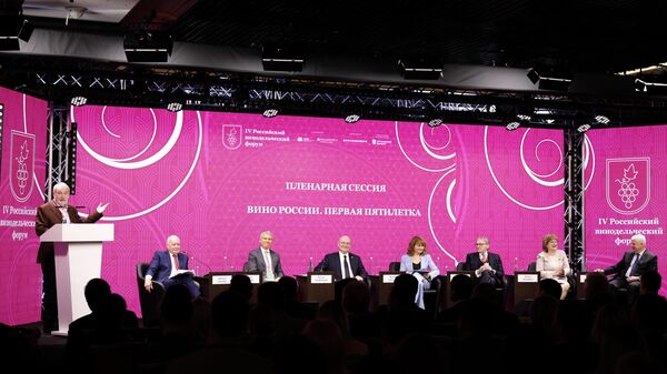 Пленарная сессия Вино России. Первая пятилетка 