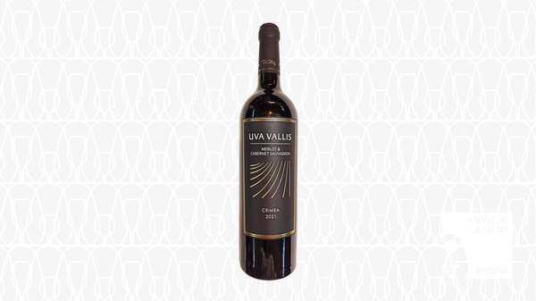 Вино красное сухое Uva Vallis Мерло & Каберне Совиньон 2021