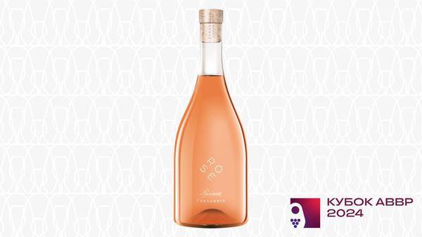 Вино розовое сухое Фанагория Розе Румянец 2023