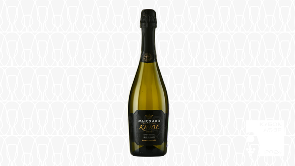 Вино игристое белое Мысхако Кюве Рислинг Брют 2022