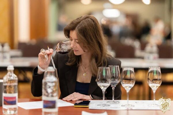 Отборочный этап Российского конкурса сомелье. Екатерина Дегтярева