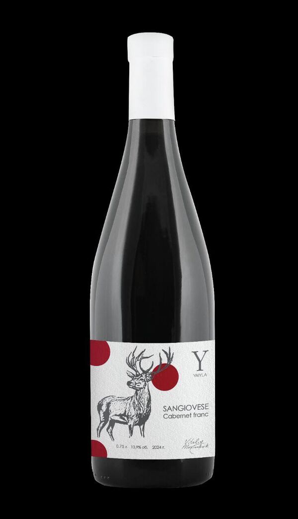 Вино красное сухое Yaiyla Санджовезе Каберне Фран 2024