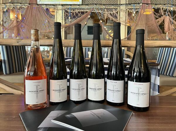 Ассортимент винодельни Domaine Lipko (Крым)